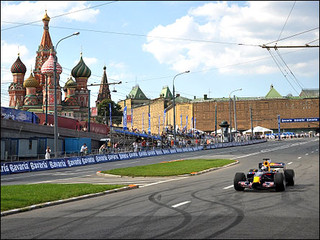 Заезды Формулы-1 на три дня изменят схему движения в центре Москвы